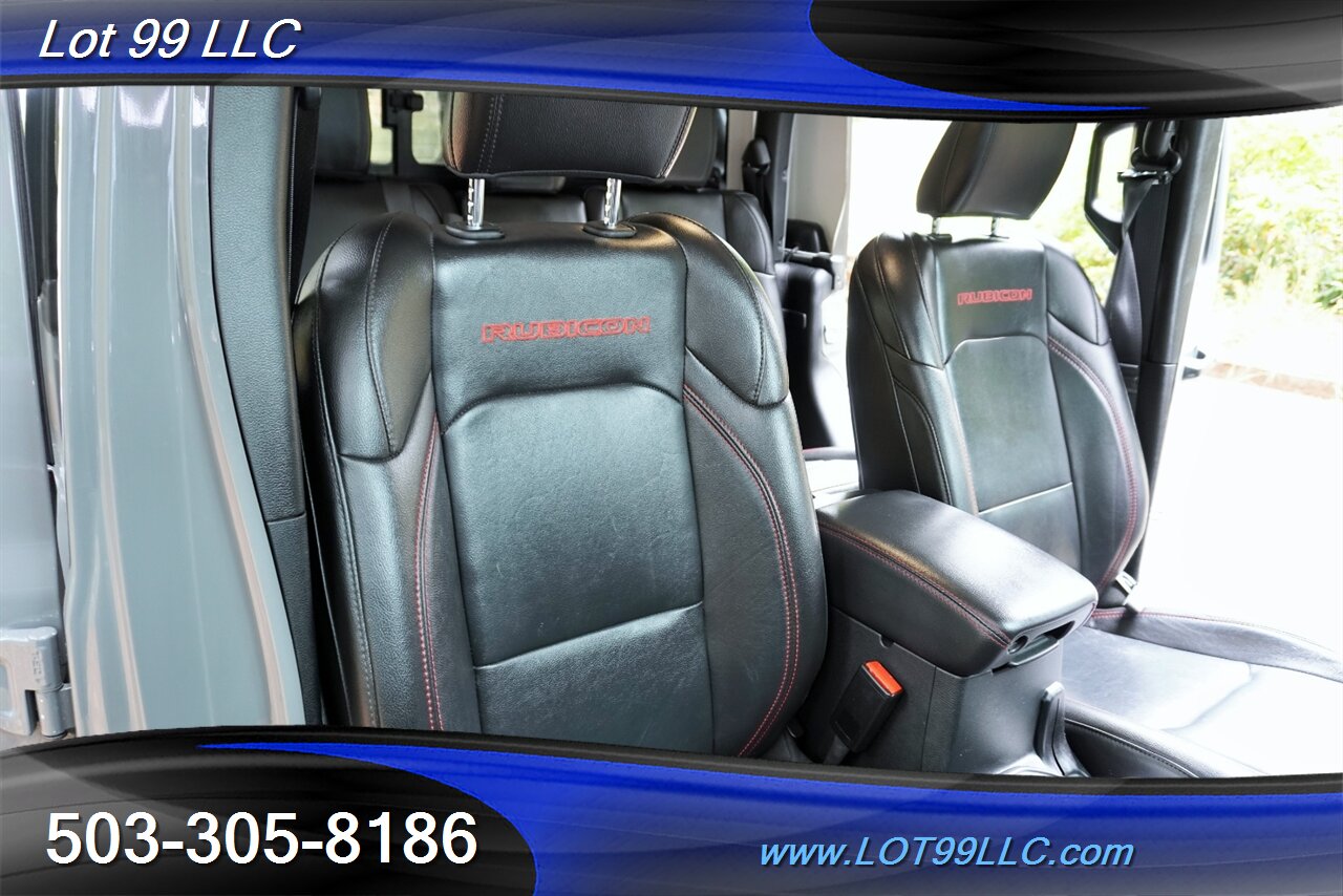 2022 Jeep Gladiator Rubicon 4X4 Rubicon 3.0l Eco Diesel 8 speed trans Leather Seats - Photo 21 - Milwaukie, OR 97267