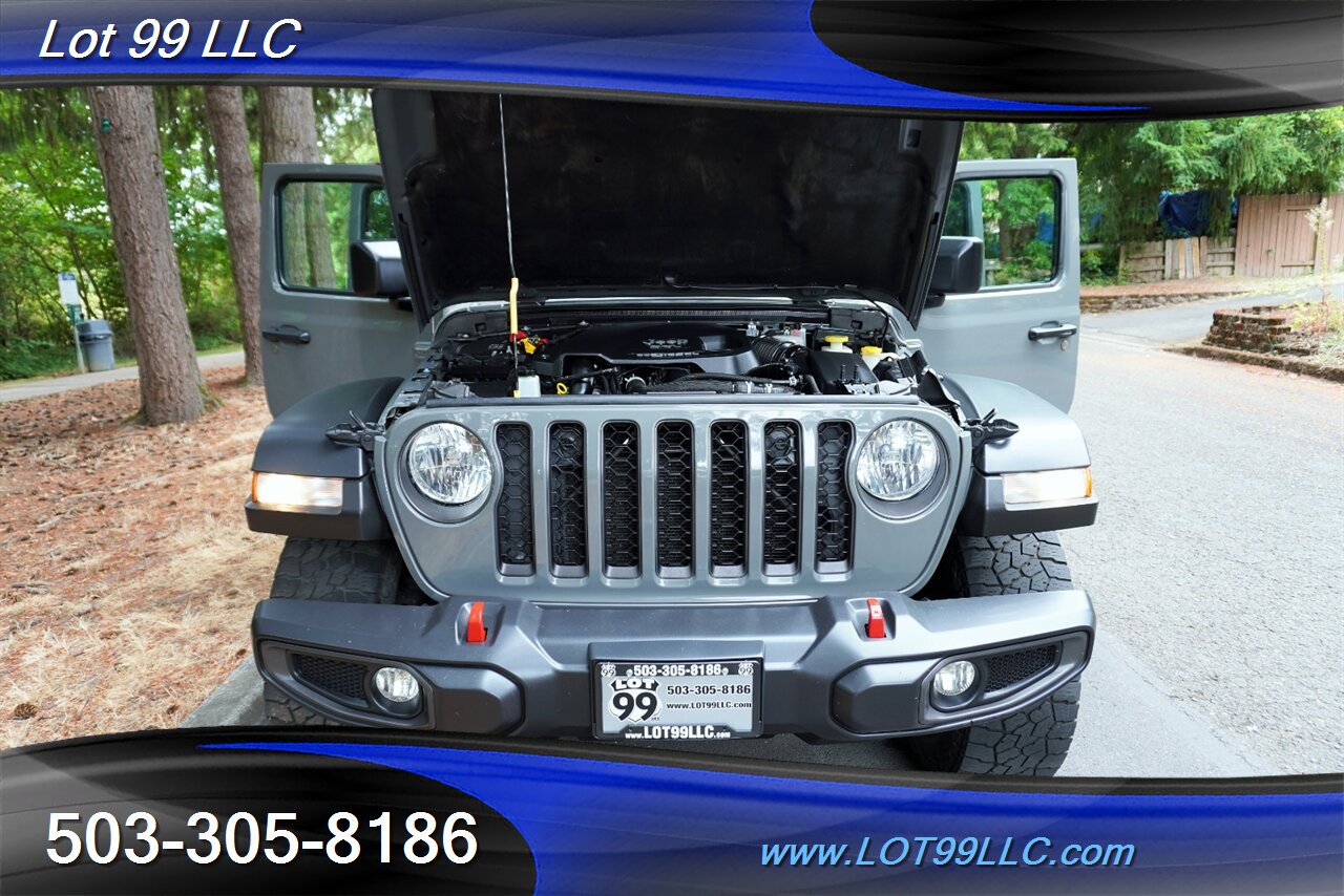 2022 Jeep Gladiator Rubicon 4X4 Rubicon 3.0l Eco Diesel 8 speed trans Leather Seats - Photo 29 - Milwaukie, OR 97267