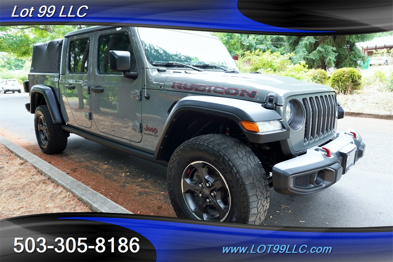 2022 Jeep Gladiator Rubicon 4X4 Rubicon 3.0l Eco Diesel 8 speed trans Leather Seats - Photo 7 - Milwaukie, OR 97267