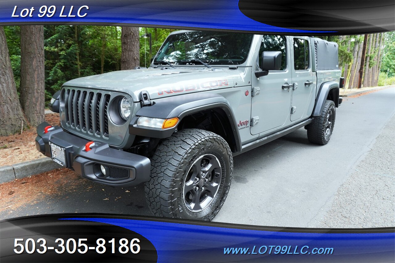 2022 Jeep Gladiator Rubicon 4X4 Rubicon 3.0l Eco Diesel 8 speed trans Leather Seats - Photo 5 - Milwaukie, OR 97267