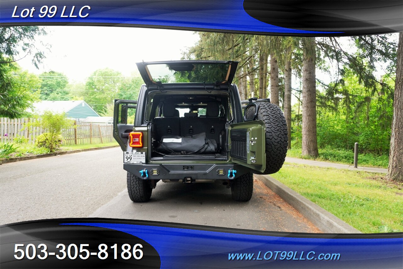 2024 Jeep Wrangler Willys 4xe 4X4 2.0L PLUG IN HYBRID Only 50K Heated  Seats BIG SCREEN Hard Top Bumpers Black Wheels Newer Tires 1 OWNER - Photo 30 - Milwaukie, OR 97267