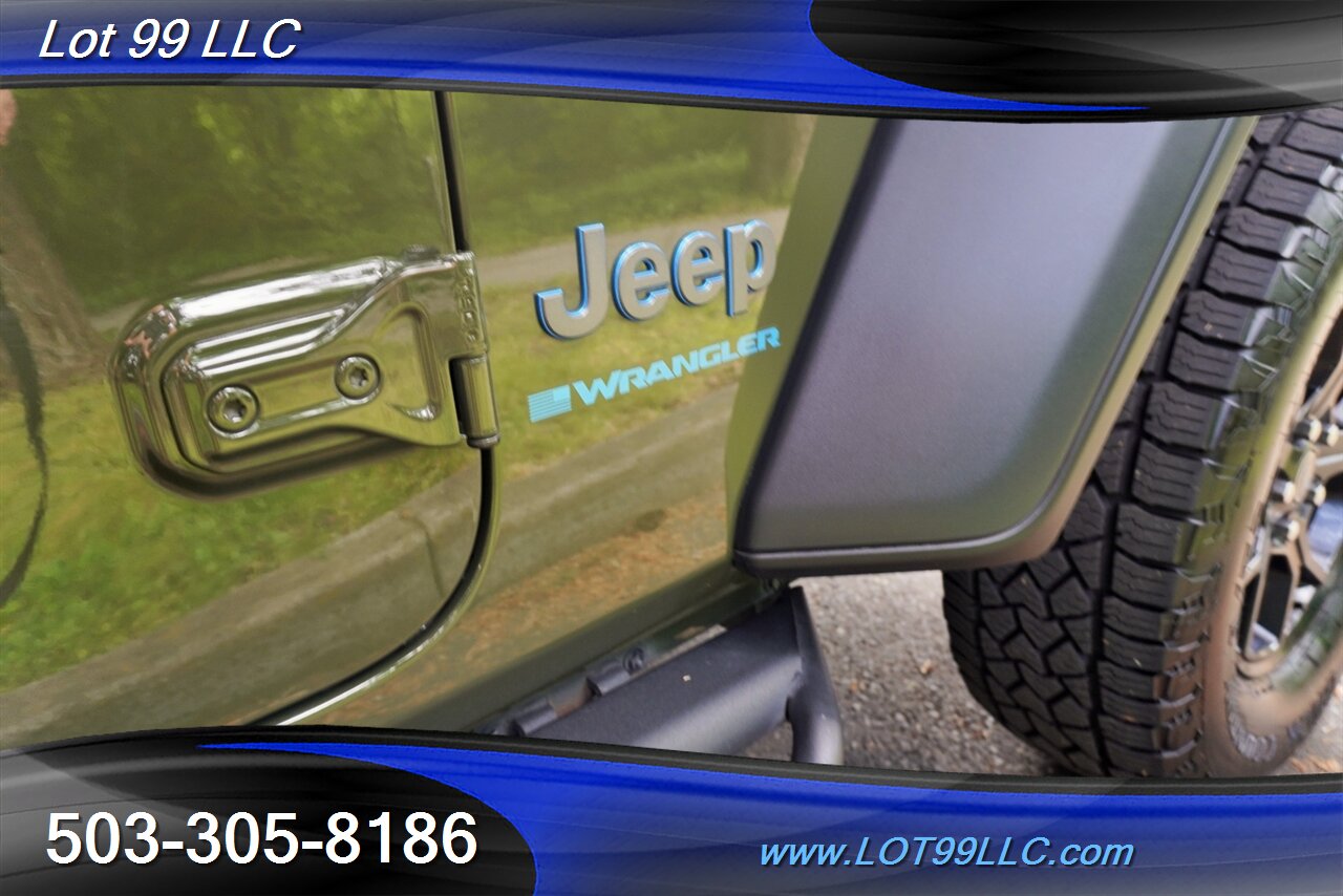 2024 Jeep Wrangler Willys 4xe 4X4 2.0L PLUG IN HYBRID Only 50K Heated  Seats BIG SCREEN Hard Top Bumpers Black Wheels Newer Tires 1 OWNER - Photo 35 - Milwaukie, OR 97267