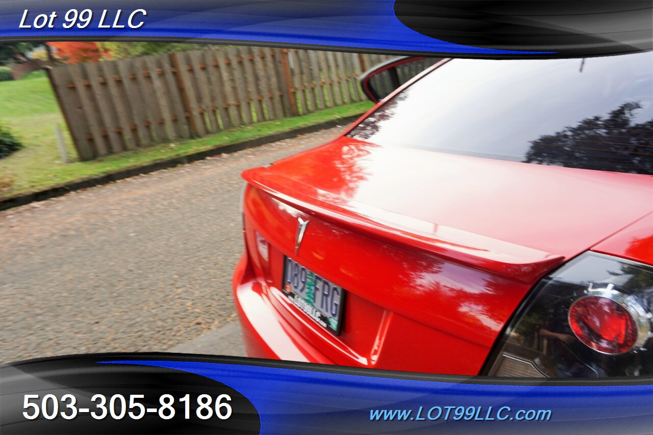 2008 Pontiac G8 GT Sedan V8 6.0L Auto Heated Leather Moon Roof   - Photo 31 - Milwaukie, OR 97267