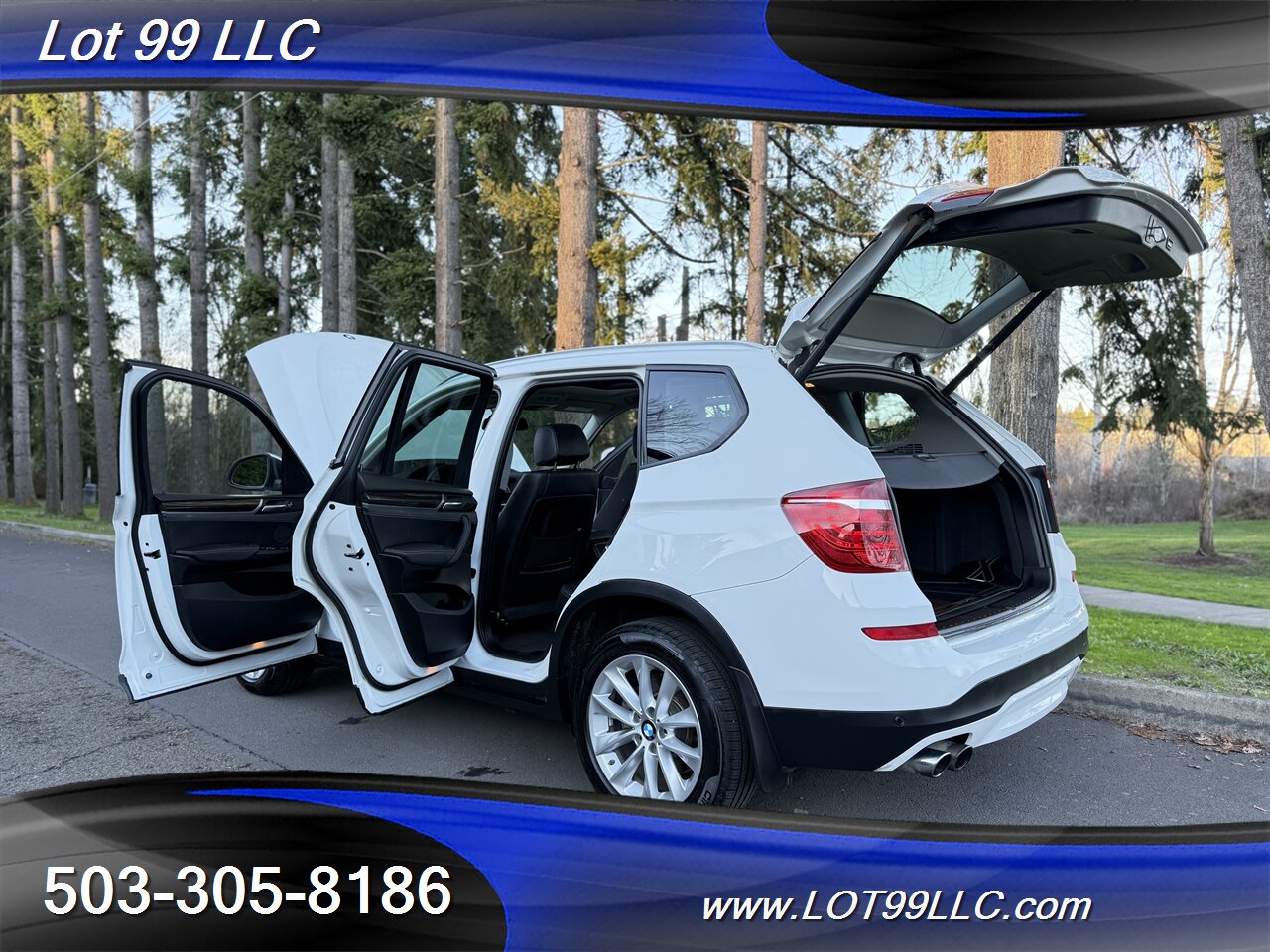 2017 BMW X3 xDrive28i AWD 92k Navi Cam Pano F&R Htd Leather   - Photo 44 - Milwaukie, OR 97267