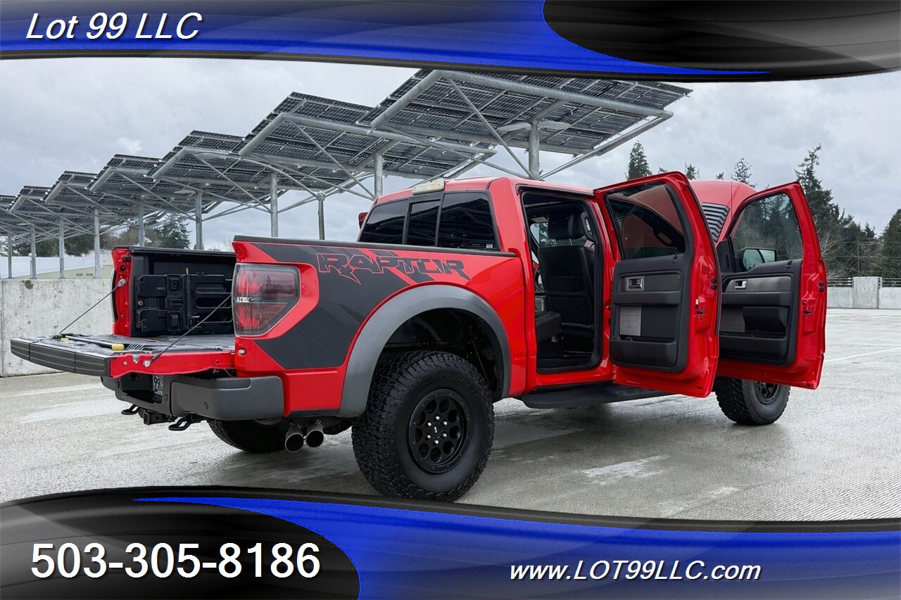 2014 Ford F-150 Crew Cab SVT Raptor 4x4 6.2L V8 411hp 434ft.  1-Owner Heated Leather SONY - Photo 28 - Milwaukie, OR 97267