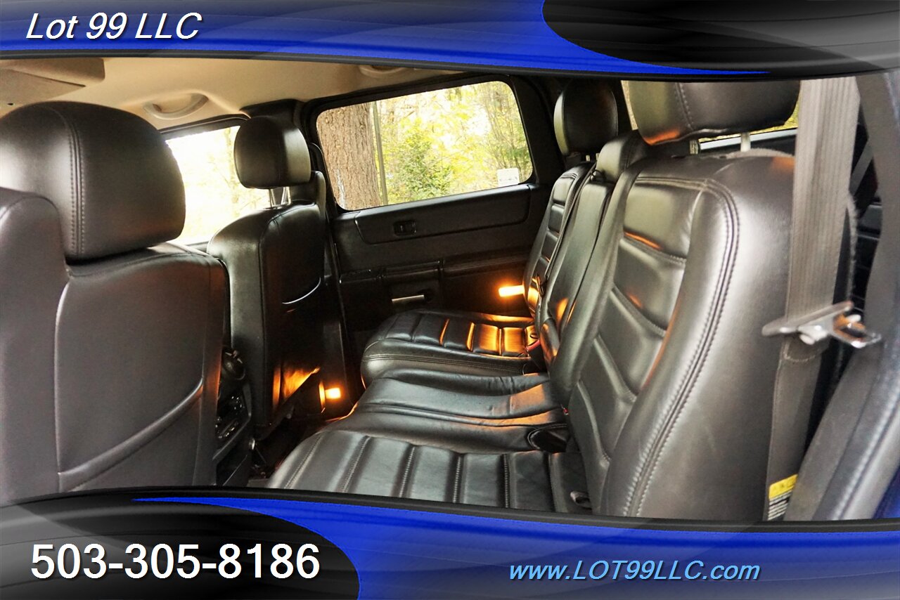 2007 Hummer H2 Adventure 4x4 V8 6.0L Auto Heated Leather   - Photo 13 - Milwaukie, OR 97267