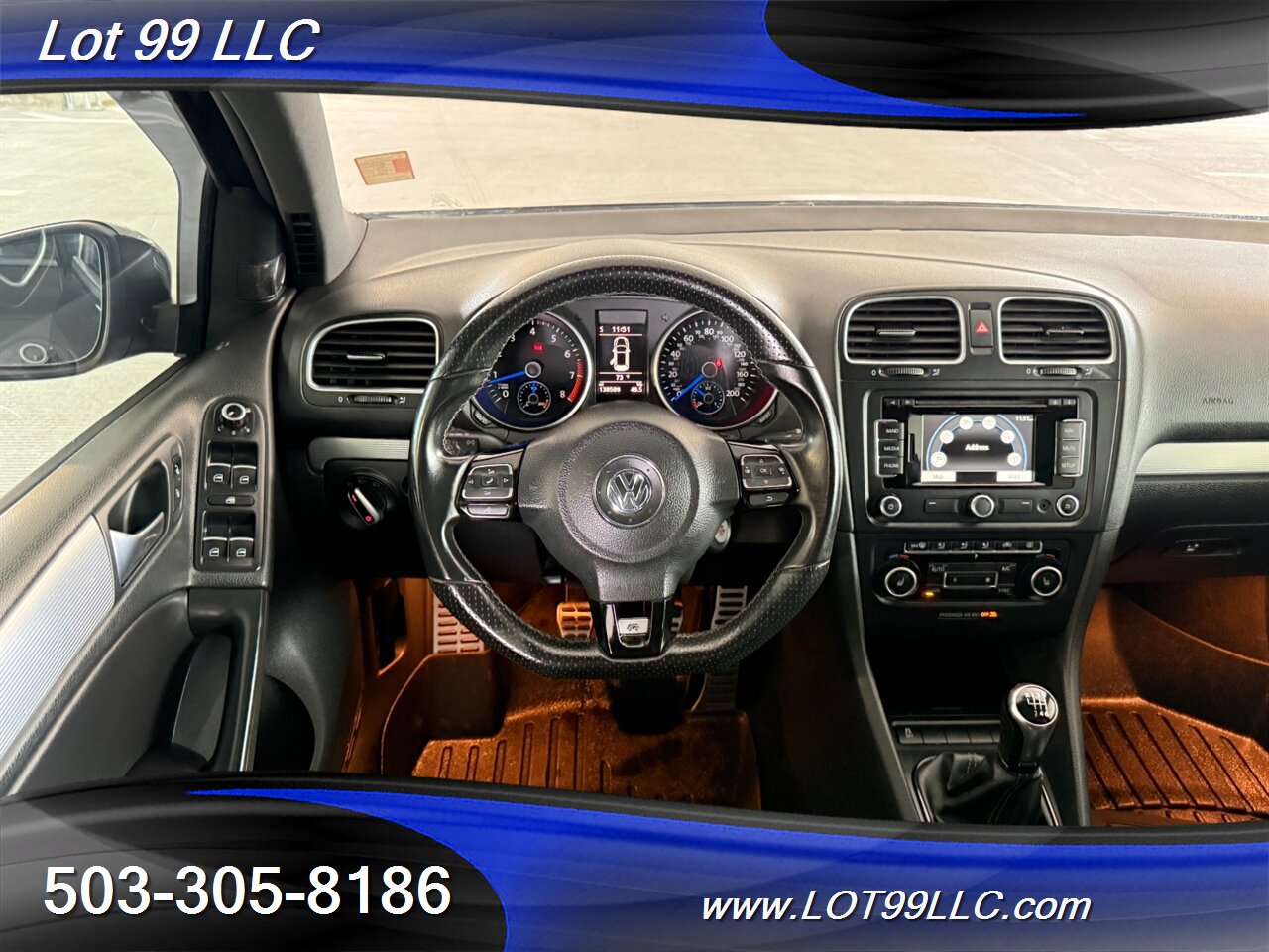2013 Volkswagen Golf R 4Motion AWD 6 Speed Manual 2.0L Turbo Navi Htd Leather - Photo 35 - Milwaukie, OR 97267