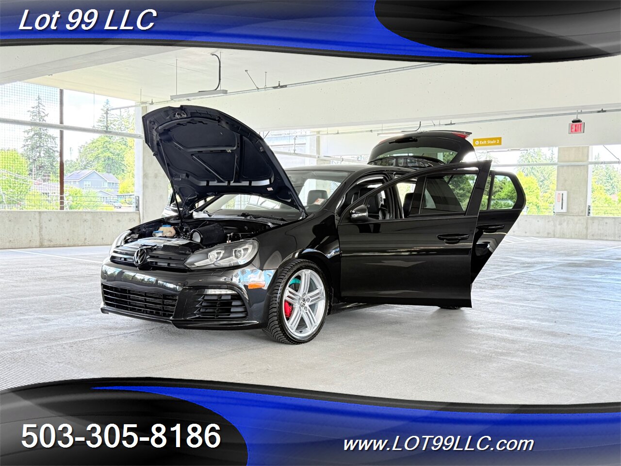 2013 Volkswagen Golf R 4Motion AWD 6 Speed Manual 2.0L Turbo Navi Htd Leather - Photo 25 - Milwaukie, OR 97267