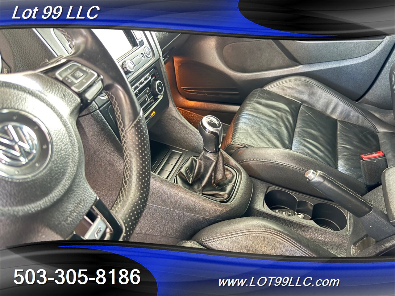 2013 Volkswagen Golf R 4Motion AWD 6 Speed Manual 2.0L Turbo Navi Htd Leather - Photo 12 - Milwaukie, OR 97267