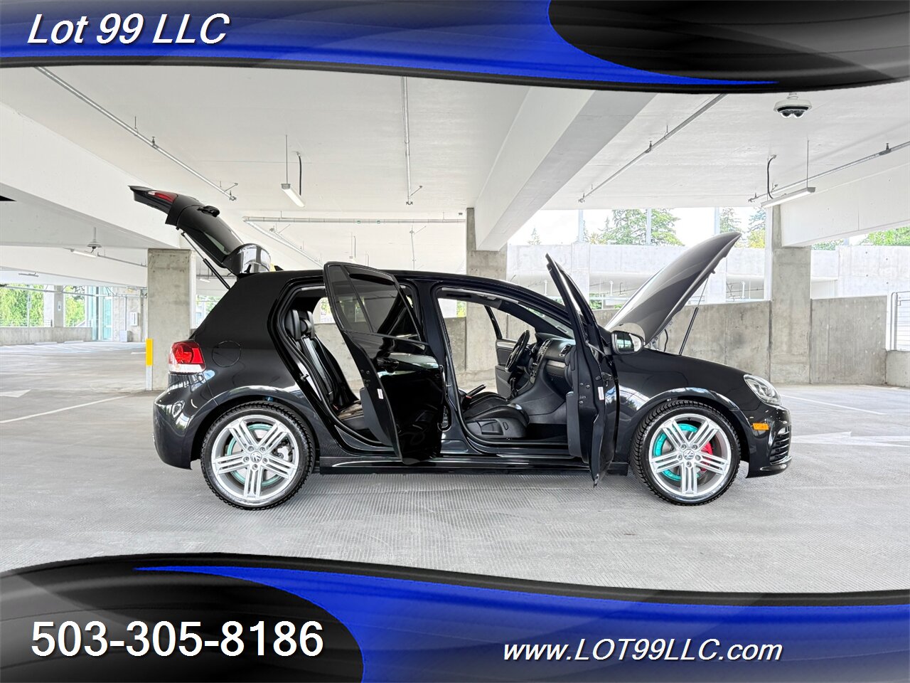 2013 Volkswagen Golf R 4Motion AWD 6 Speed Manual 2.0L Turbo Navi Htd Leather - Photo 19 - Milwaukie, OR 97267