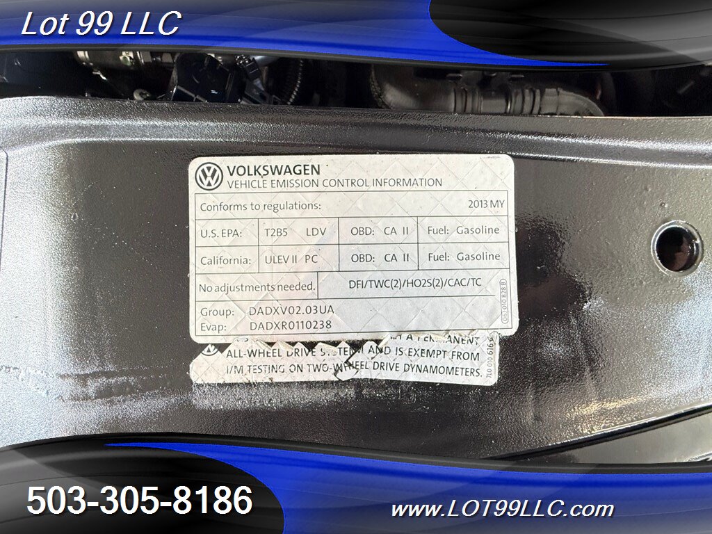 2013 Volkswagen Golf R 4Motion AWD 6 Speed Manual 2.0L Turbo Navi Htd Leather - Photo 48 - Milwaukie, OR 97267