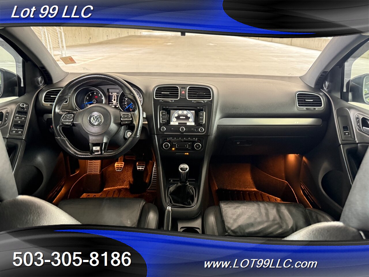 2013 Volkswagen Golf R 4Motion AWD 6 Speed Manual 2.0L Turbo Navi Htd Leather - Photo 11 - Milwaukie, OR 97267