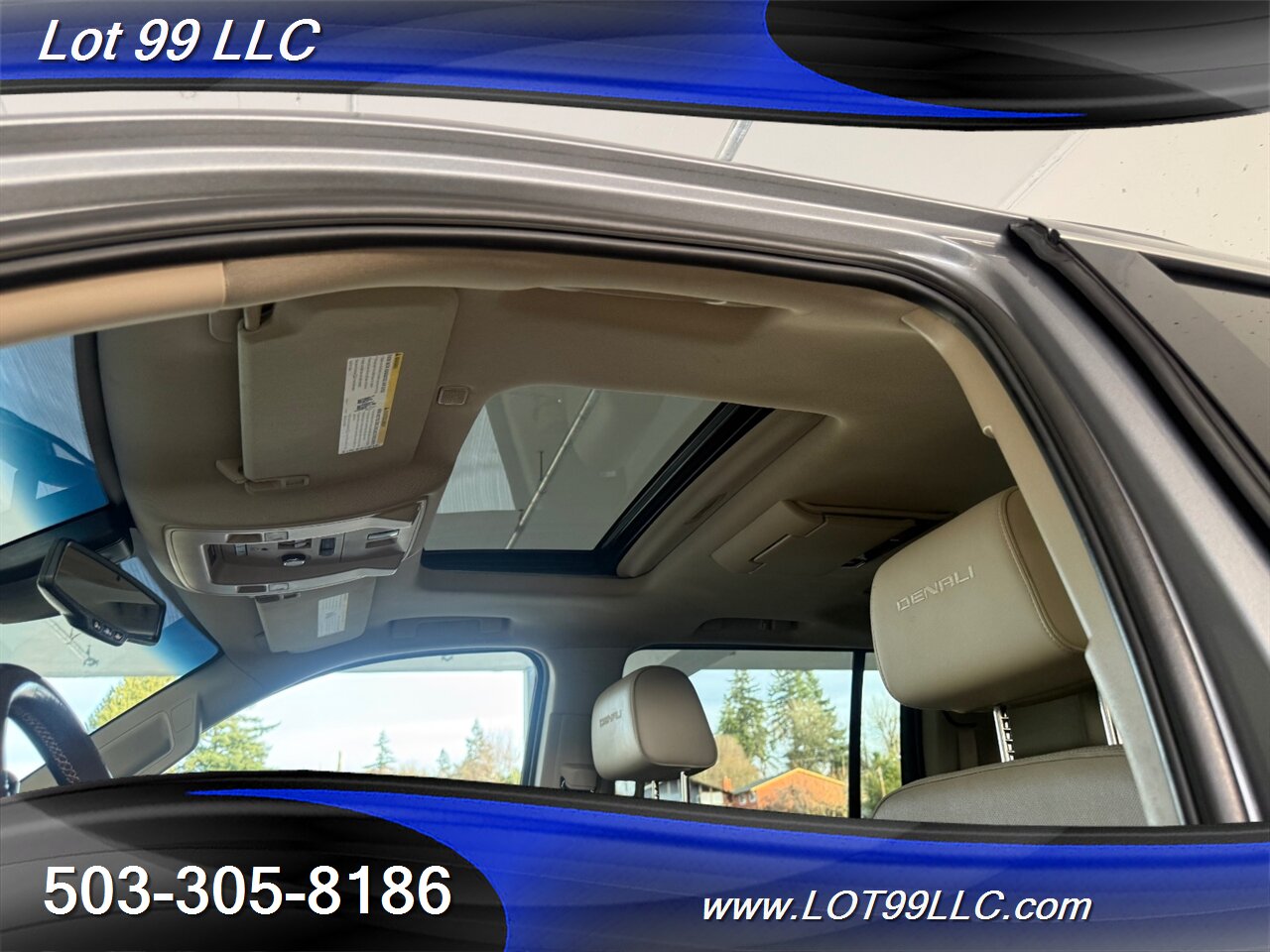 2018 GMC Yukon XL Denali (Suburban) 1-Owner 118k 4x4  DVD BOSE Quad Buckets Moon Roof Htd-CLD Leather Navi Heads Up Display Heated Rear Seats - Photo 33 - Milwaukie, OR 97267