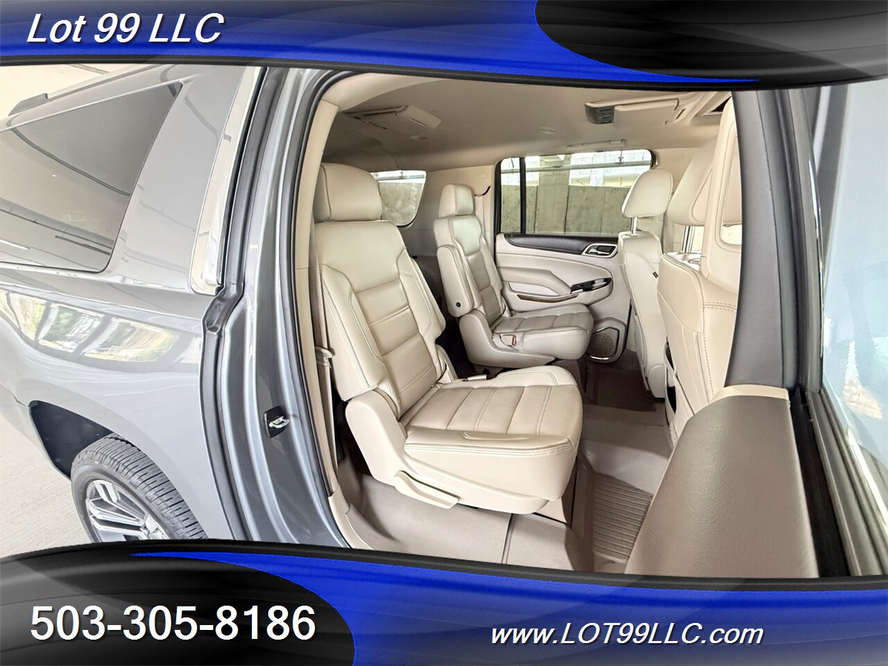 2018 GMC Yukon XL Denali (Suburban) 1-Owner 118k 4x4  DVD BOSE Quad Buckets Moon Roof Htd-CLD Leather Navi Heads Up Display Heated Rear Seats - Photo 24 - Milwaukie, OR 97267