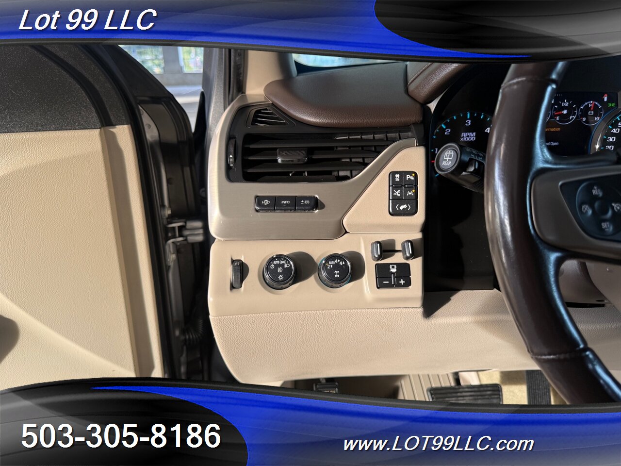 2018 GMC Yukon XL Denali (Suburban) 1-Owner 118k 4x4  DVD BOSE Quad Buckets Moon Roof Htd-CLD Leather Navi Heads Up Display Heated Rear Seats - Photo 65 - Milwaukie, OR 97267