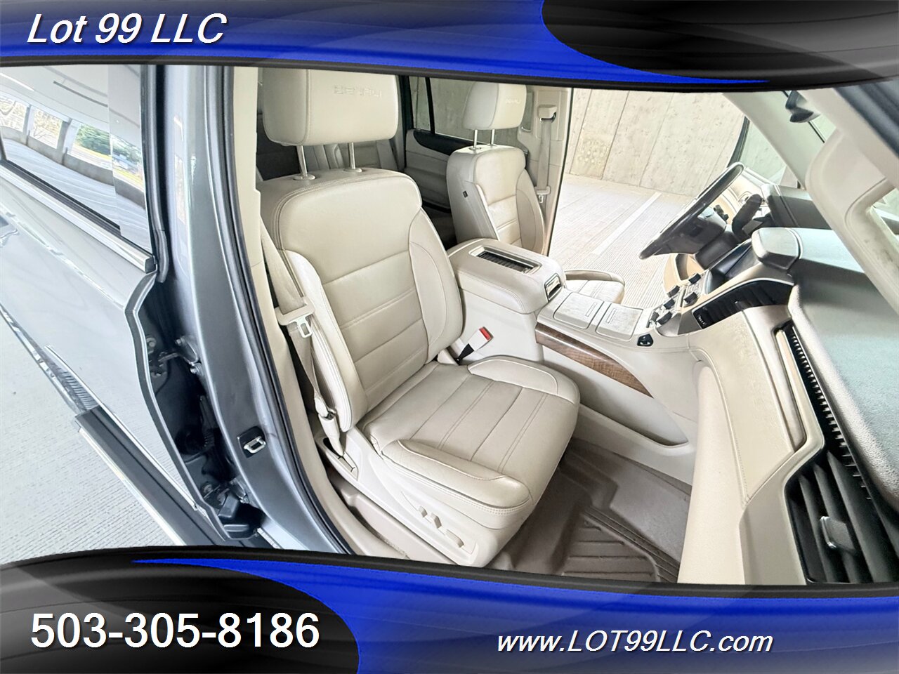2018 GMC Yukon XL Denali (Suburban) 1-Owner 118k 4x4  DVD BOSE Quad Buckets Moon Roof Htd-CLD Leather Navi Heads Up Display Heated Rear Seats - Photo 36 - Milwaukie, OR 97267