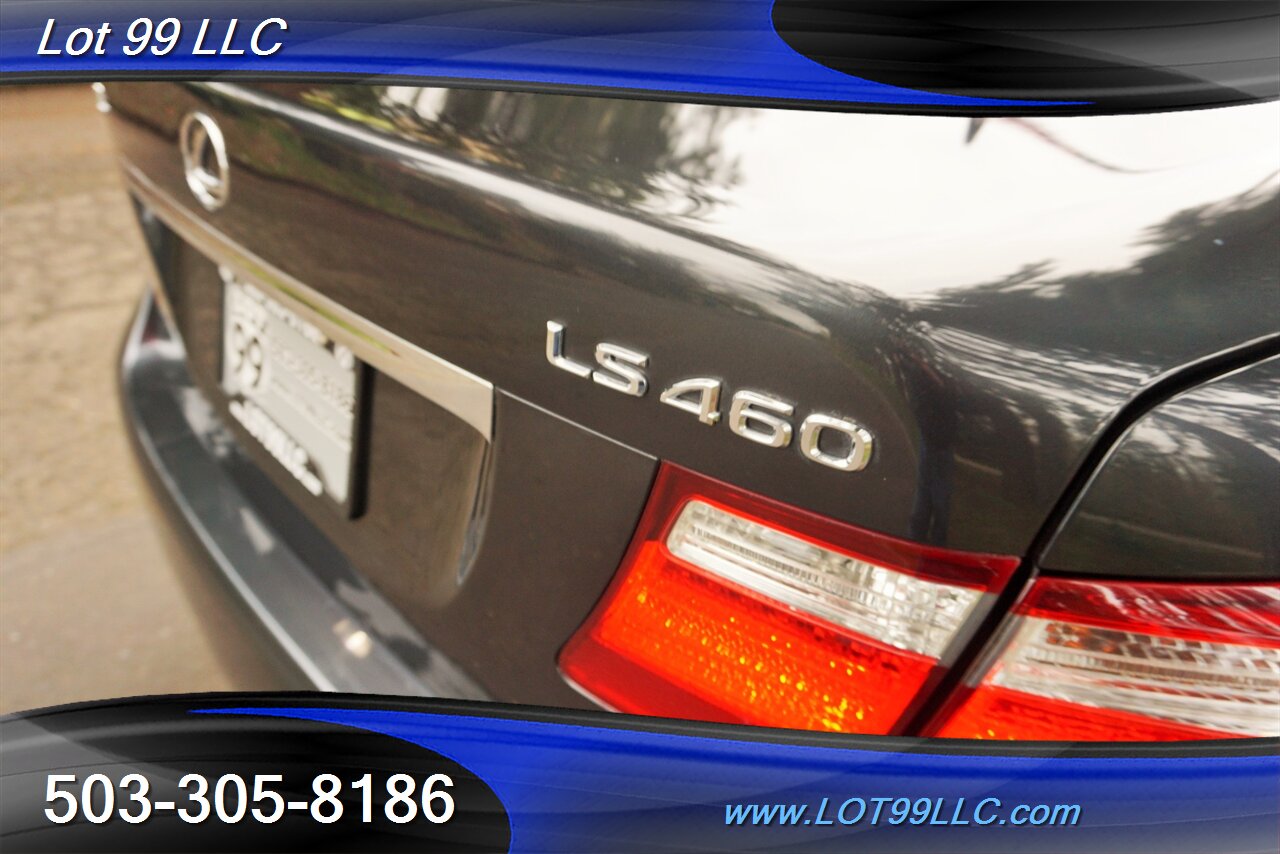 2007 Lexus LS 460 Sedan Heated AC Leather Moon Roof Newer Tires   - Photo 35 - Milwaukie, OR 97267