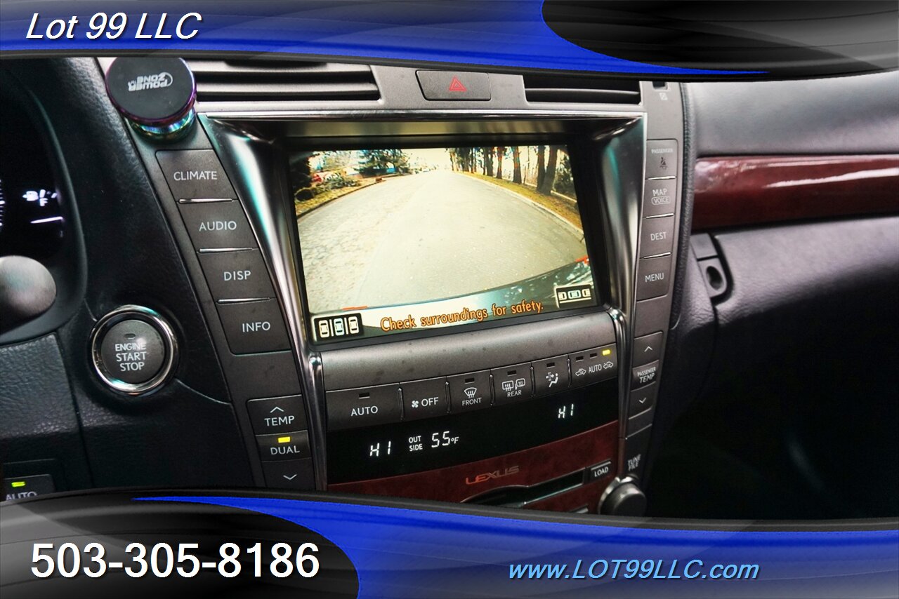 2007 Lexus LS 460 Sedan Heated AC Leather Moon Roof Newer Tires   - Photo 40 - Milwaukie, OR 97267