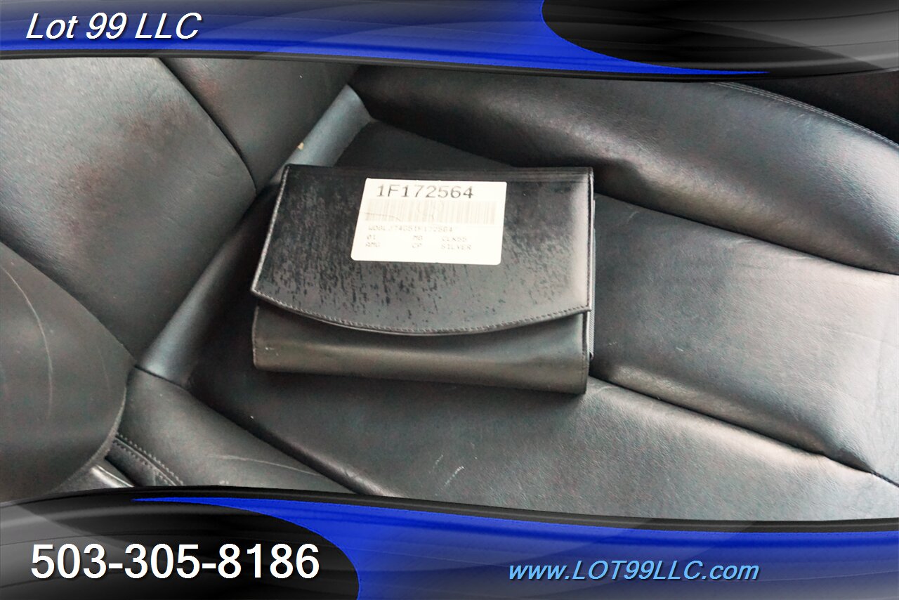 2001 Mercedes-Benz CLK 55 AMG Coupe 86K V8 Auto Heated Leather Moon   - Photo 36 - Milwaukie, OR 97267