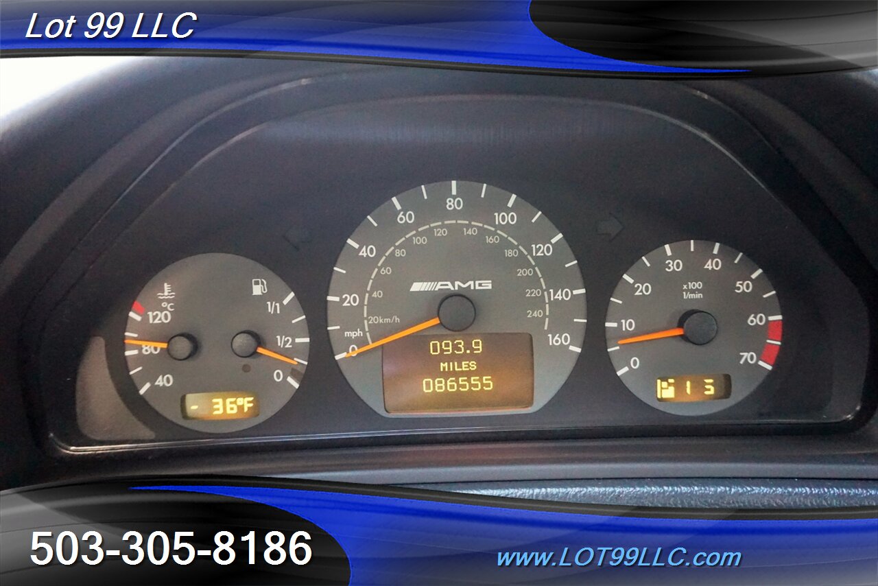 2001 Mercedes-Benz CLK 55 AMG Coupe 86K V8 Auto Heated Leather Moon   - Photo 23 - Milwaukie, OR 97267