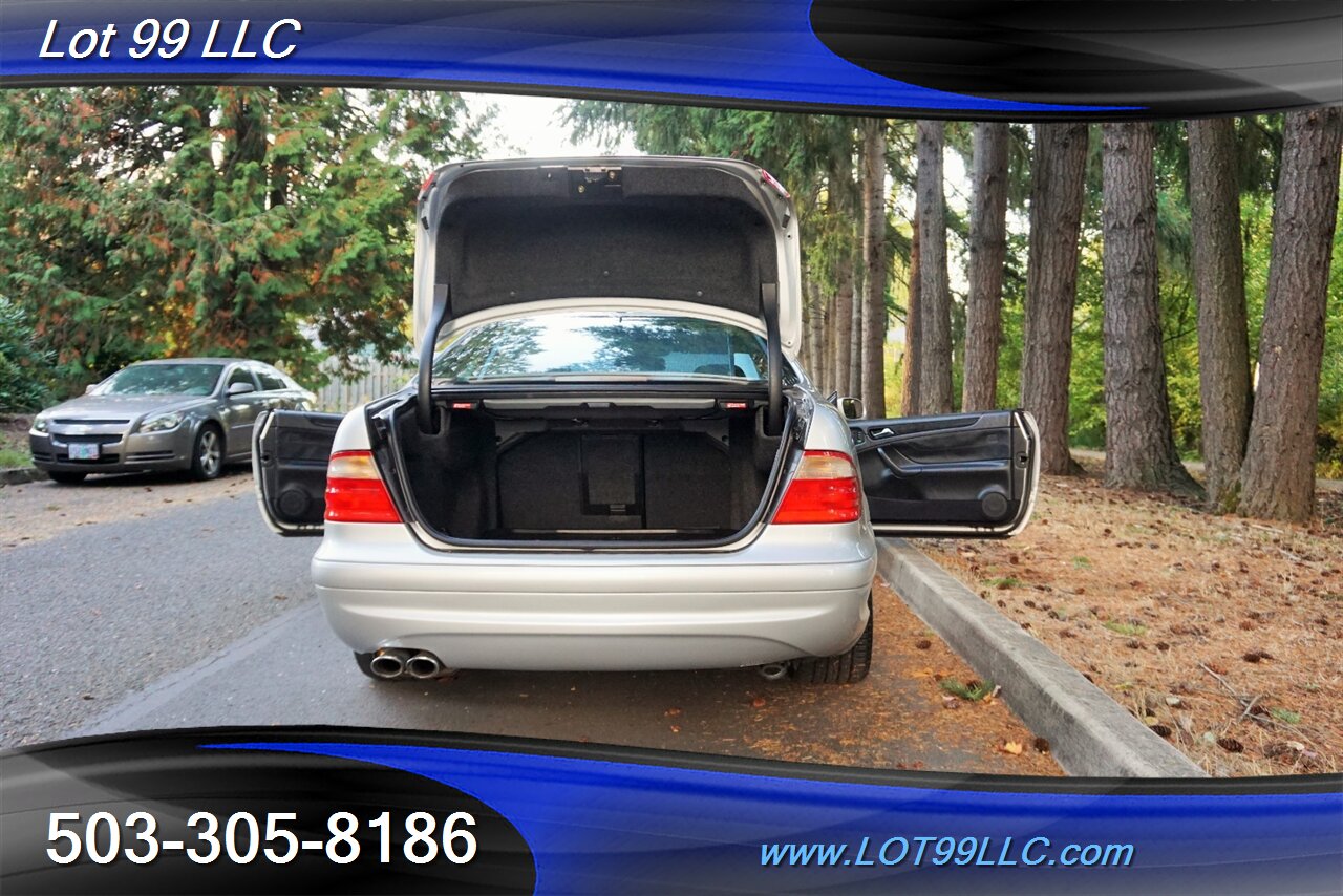 2001 Mercedes-Benz CLK 55 AMG Coupe 86K V8 Auto Heated Leather Moon   - Photo 30 - Milwaukie, OR 97267