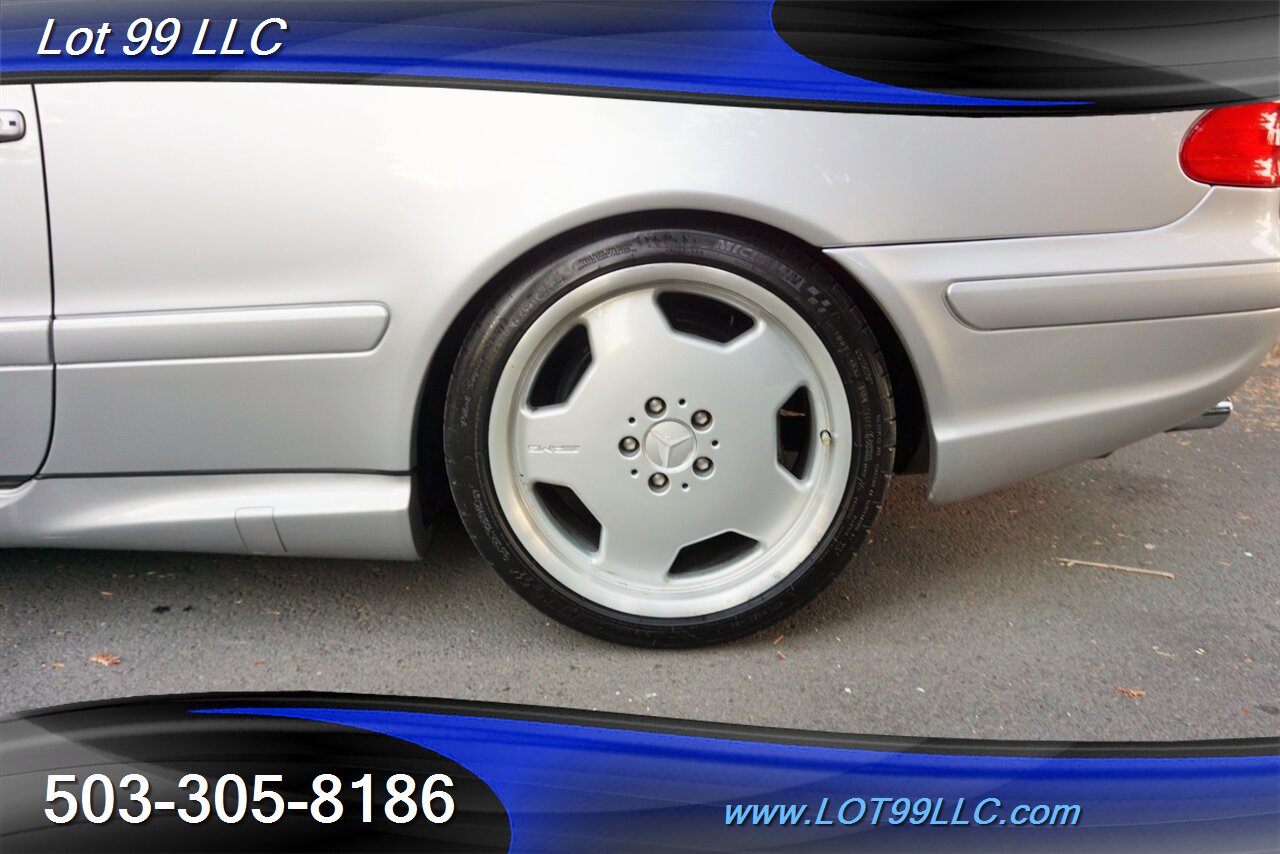 2001 Mercedes-Benz CLK 55 AMG Coupe 86K V8 Auto Heated Leather Moon   - Photo 38 - Milwaukie, OR 97267