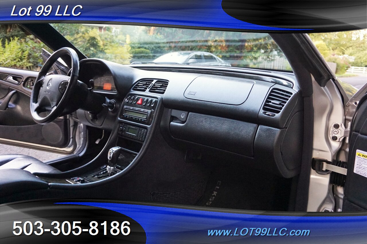 2001 Mercedes-Benz CLK 55 AMG Coupe 86K V8 Auto Heated Leather Moon   - Photo 19 - Milwaukie, OR 97267