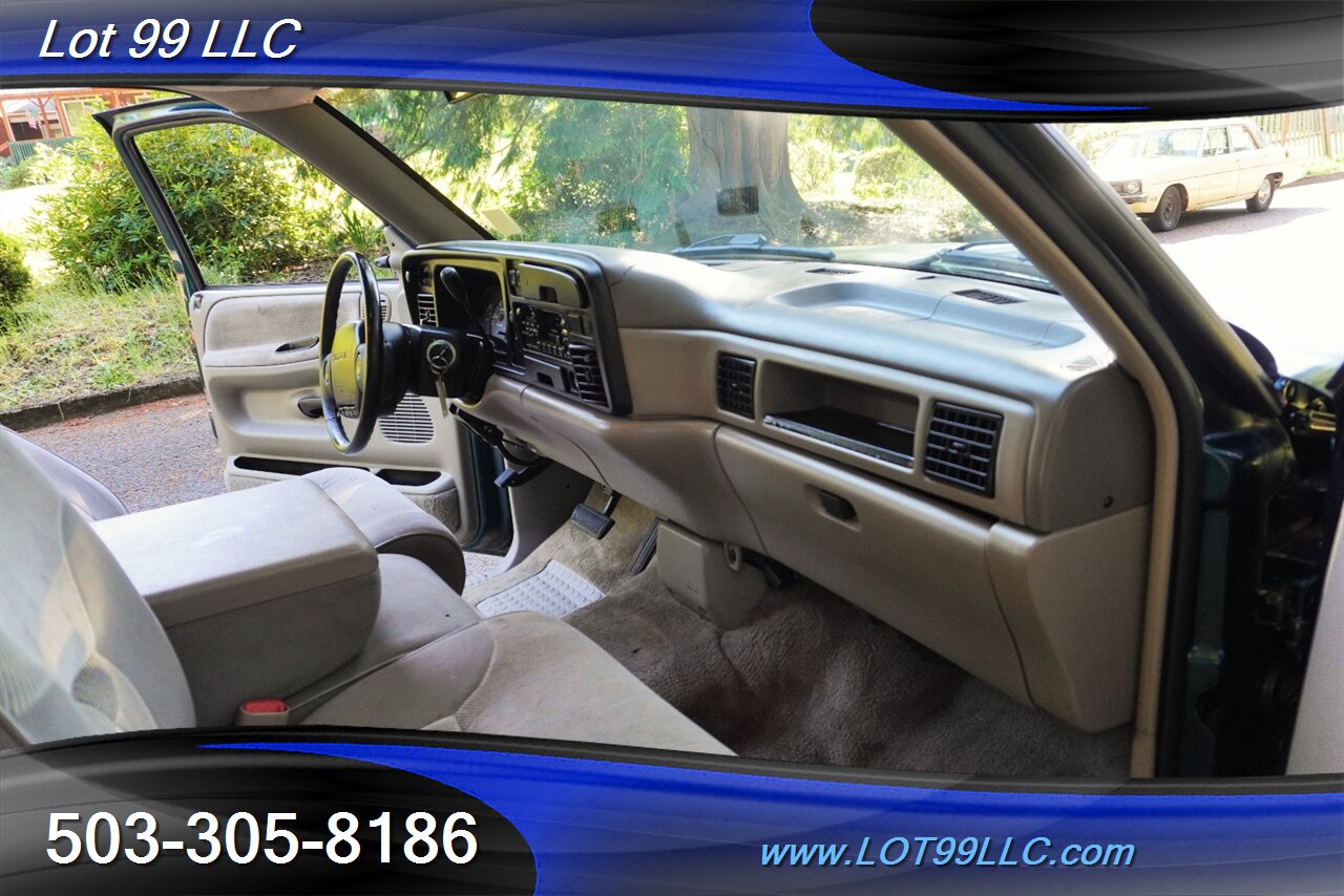 1995 Dodge Ram 2500 Sport V10 6.8L Auto Only 54K Actual Miles Matching Color Canopy Chrome Wheels Like NEW TIRES - Photo 14 - Milwaukie, OR 97267