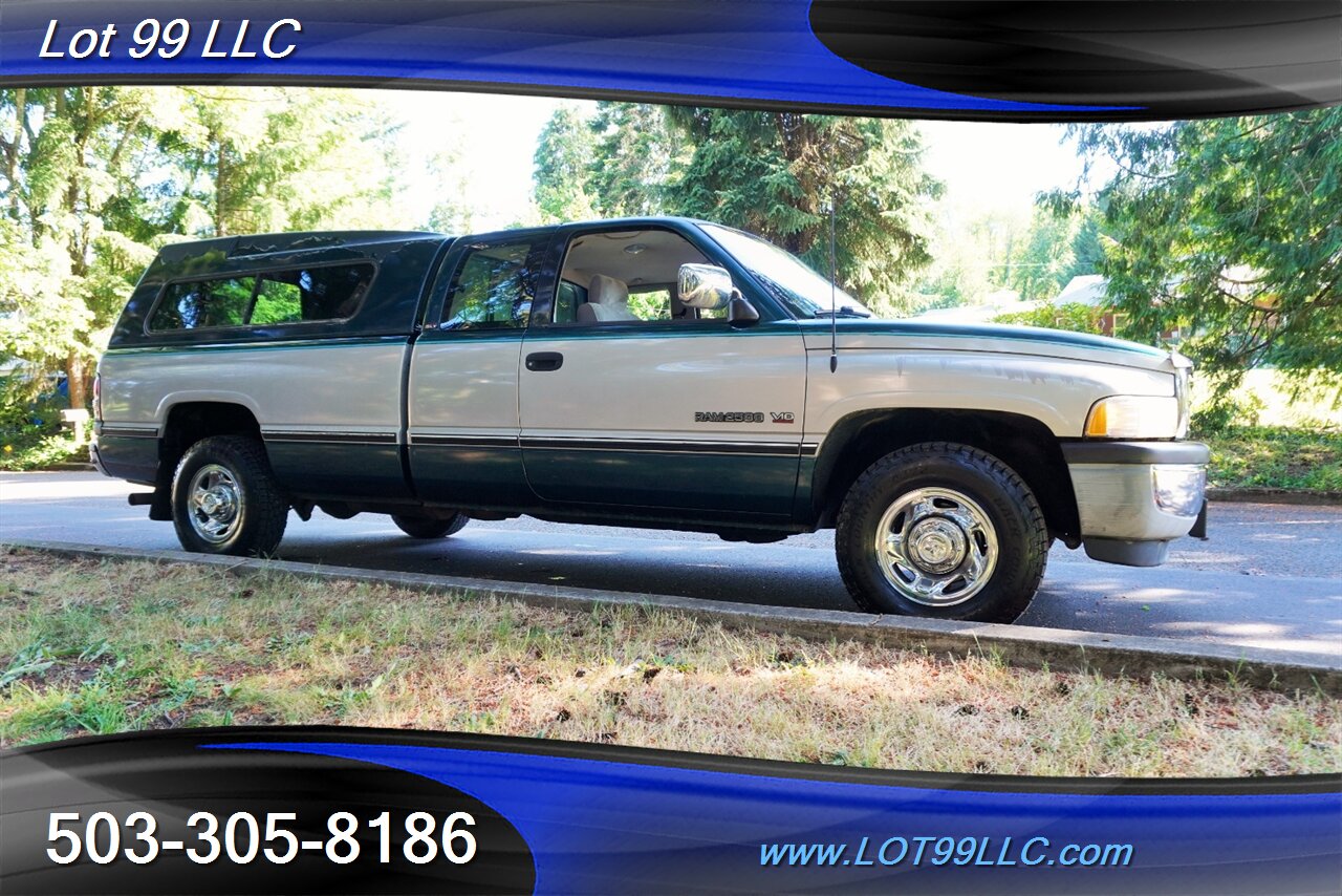1995 Dodge Ram 2500 Sport V10 6.8L Auto Only 54K Actual Miles Matching Color Canopy Chrome Wheels Like NEW TIRES - Photo 7 - Milwaukie, OR 97267