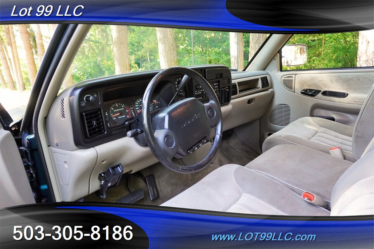 1995 Dodge Ram 2500 Sport V10 6.8L Auto Only 54K Actual Miles Matching Color Canopy Chrome Wheels Like NEW TIRES - Photo 12 - Milwaukie, OR 97267