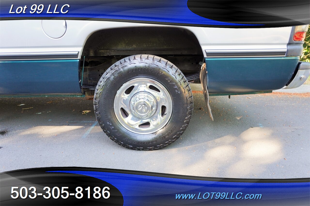 1995 Dodge Ram 2500 Sport V10 6.8L Auto Only 54K Actual Miles Matching Color Canopy Chrome Wheels Like NEW TIRES - Photo 30 - Milwaukie, OR 97267
