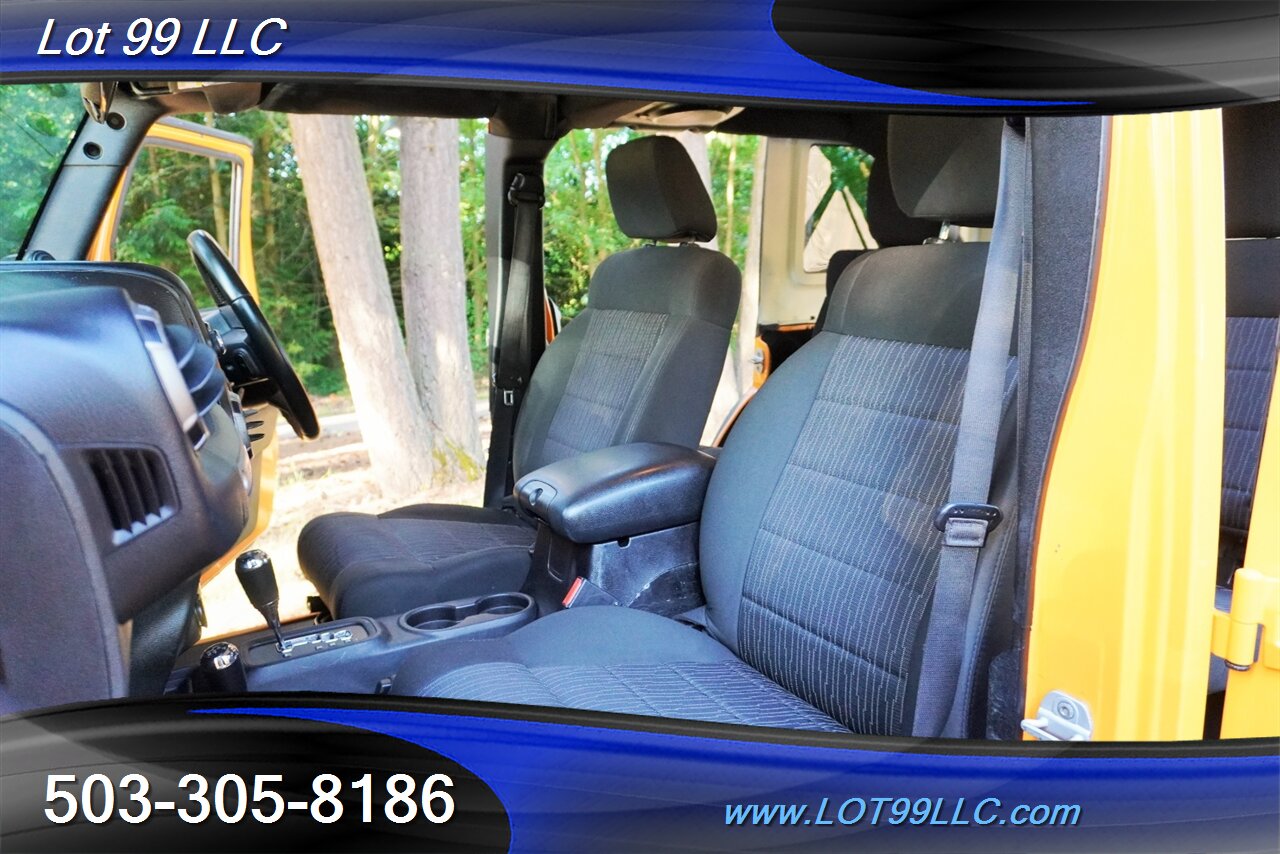 2012 Jeep Wrangler Unlimited Sport RHD 4X4 V6 Auto HARD TOP LIFTED  Premium Wheels Newer Tires RIGHT HAND DRIVE 1 OWNER - Photo 19 - Milwaukie, OR 97267