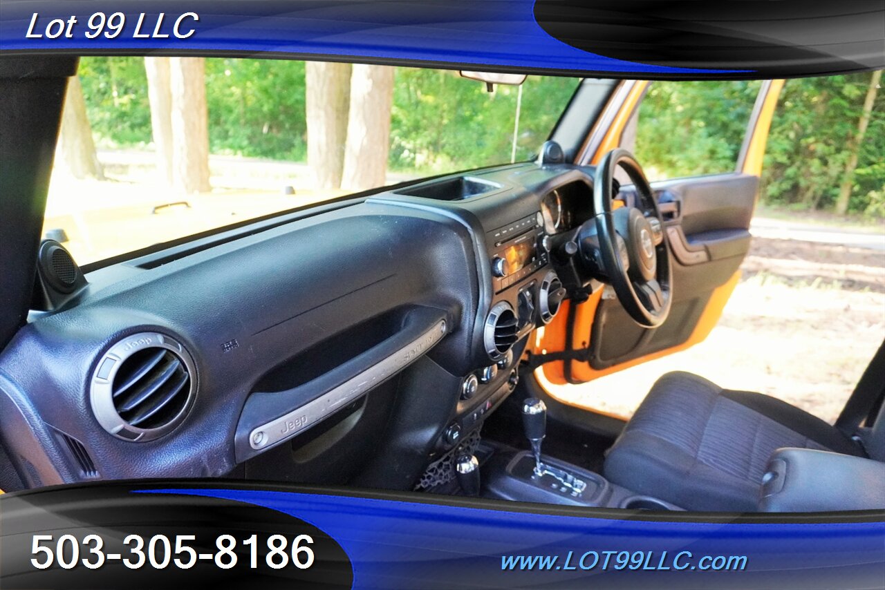 2012 Jeep Wrangler Unlimited Sport RHD 4X4 V6 Auto HARD TOP LIFTED  Premium Wheels Newer Tires RIGHT HAND DRIVE 1 OWNER - Photo 21 - Milwaukie, OR 97267