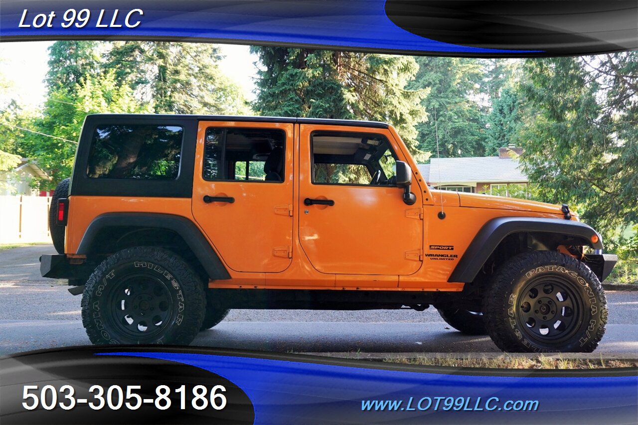 2012 Jeep Wrangler Unlimited Sport RHD 4X4 V6 Auto HARD TOP LIFTED  Premium Wheels Newer Tires RIGHT HAND DRIVE 1 OWNER - Photo 6 - Milwaukie, OR 97267