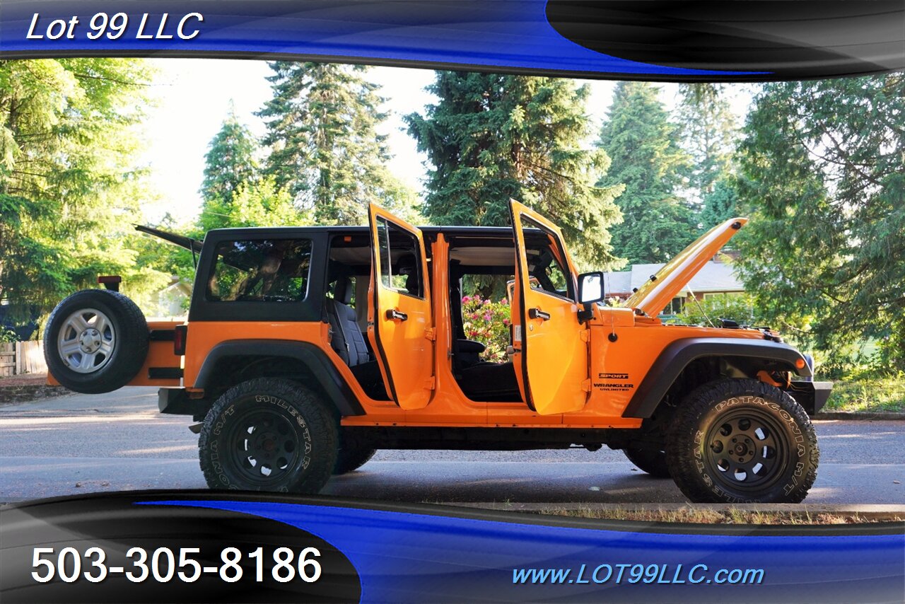 2012 Jeep Wrangler Unlimited Sport RHD 4X4 V6 Auto HARD TOP LIFTED  Premium Wheels Newer Tires RIGHT HAND DRIVE 1 OWNER - Photo 30 - Milwaukie, OR 97267