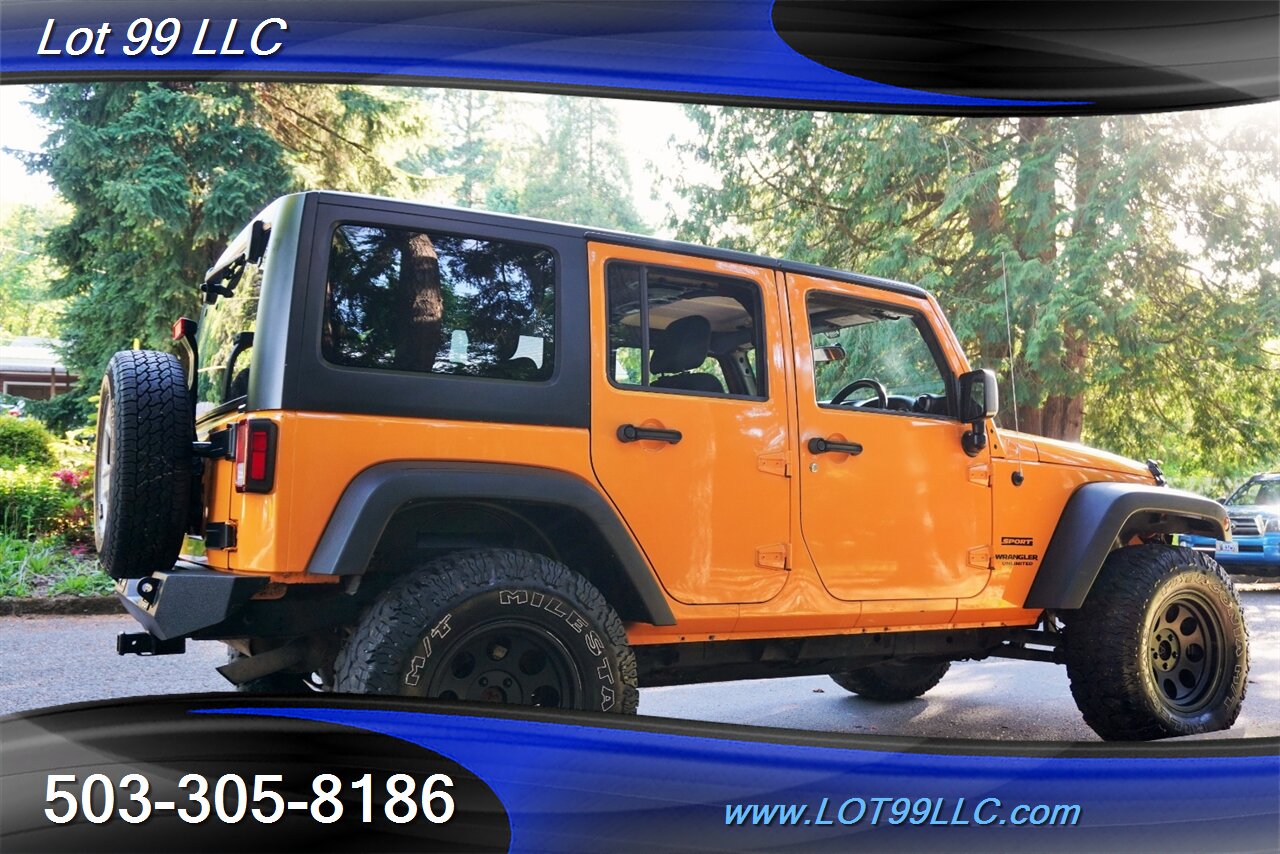 2012 Jeep Wrangler Unlimited Sport RHD 4X4 V6 Auto HARD TOP LIFTED  Premium Wheels Newer Tires RIGHT HAND DRIVE 1 OWNER - Photo 7 - Milwaukie, OR 97267