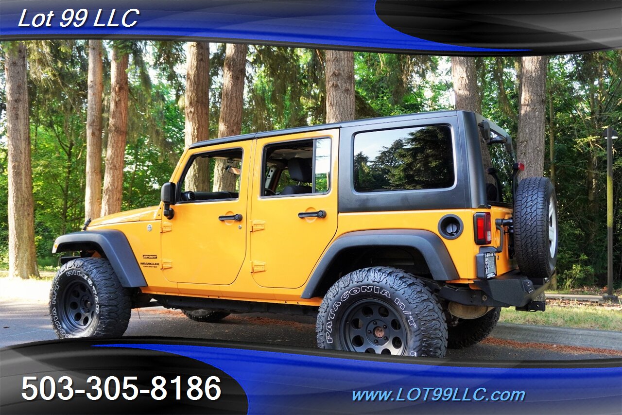 2012 Jeep Wrangler Unlimited Sport RHD 4X4 V6 Auto HARD TOP LIFTED  Premium Wheels Newer Tires RIGHT HAND DRIVE 1 OWNER - Photo 9 - Milwaukie, OR 97267