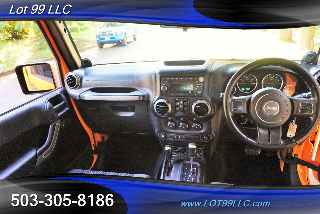 2012 Jeep Wrangler Unlimited Sport RHD 4X4 V6 Auto HARD TOP LIFTED  Premium Wheels Newer Tires RIGHT HAND DRIVE 1 OWNER - Photo 14 - Milwaukie, OR 97267