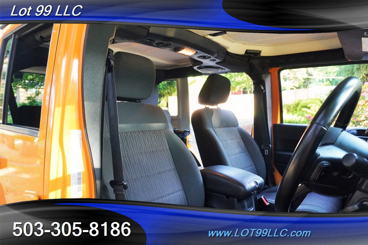 2012 Jeep Wrangler Unlimited Sport RHD 4X4 V6 Auto HARD TOP LIFTED  Premium Wheels Newer Tires RIGHT HAND DRIVE 1 OWNER - Photo 13 - Milwaukie, OR 97267