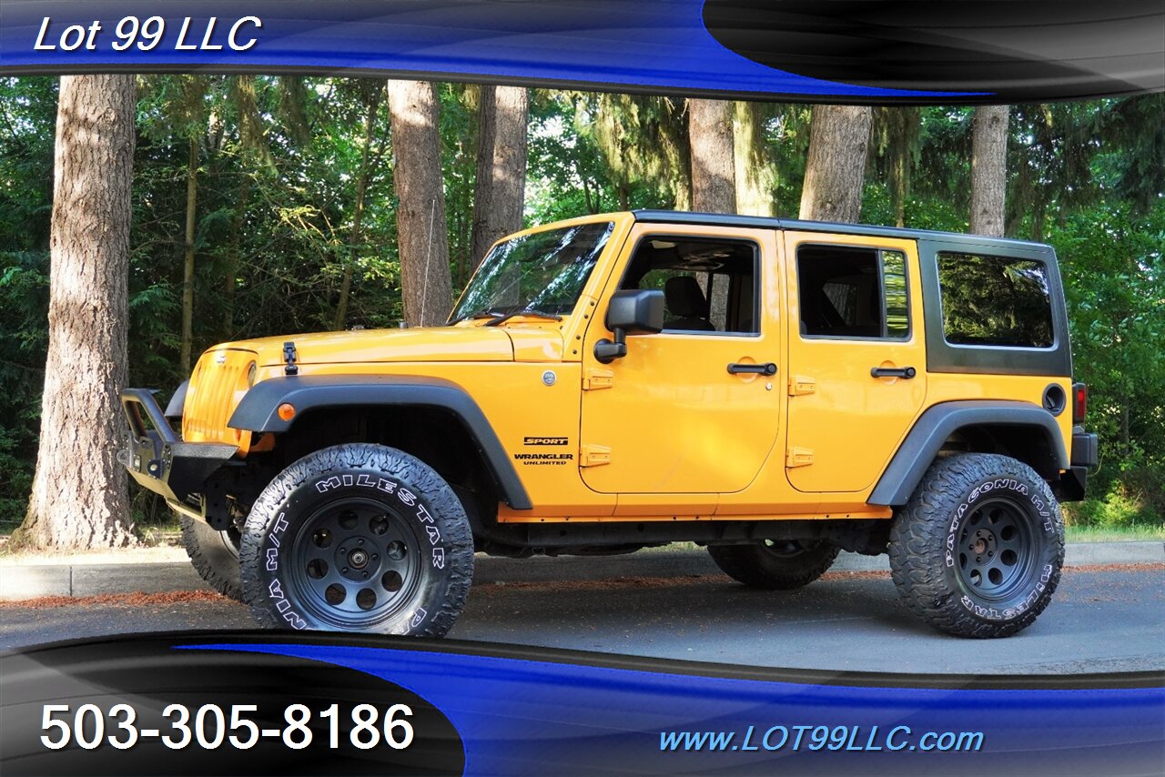 2012 Jeep Wrangler Unlimited Sport RHD 4X4 V6 Auto HARD TOP LIFTED  Premium Wheels Newer Tires RIGHT HAND DRIVE 1 OWNER - Photo 3 - Milwaukie, OR 97267