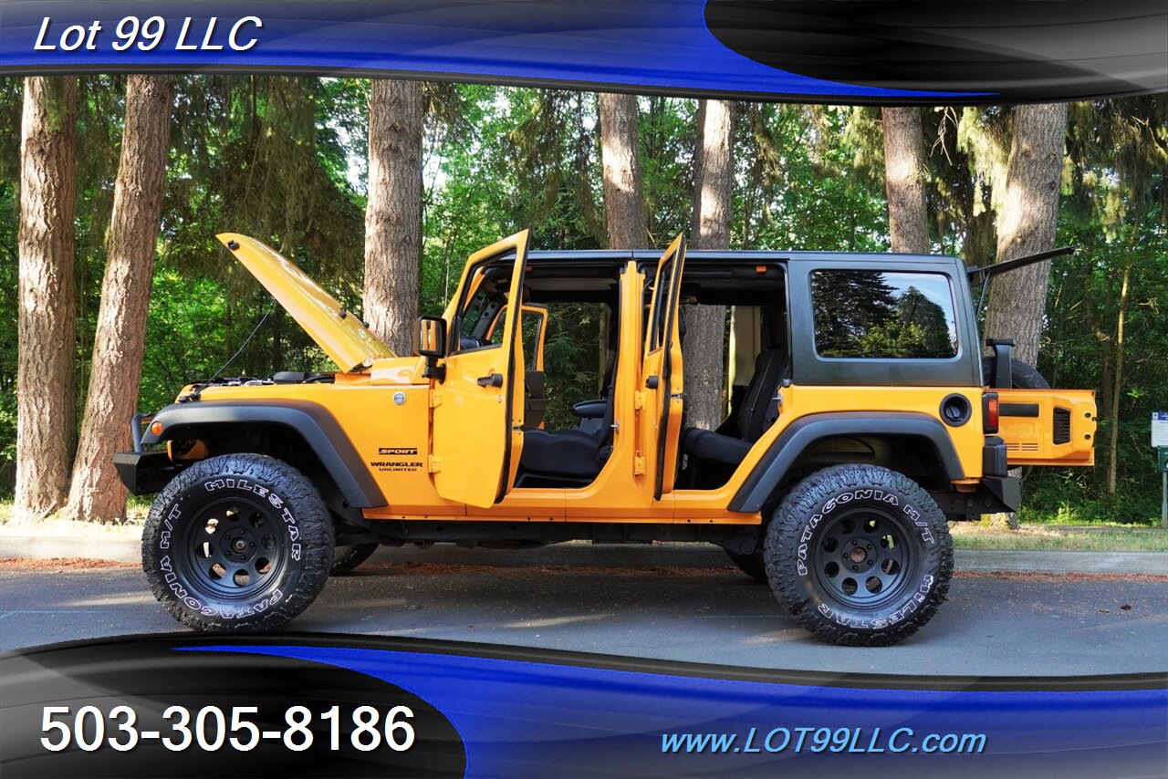 2012 Jeep Wrangler Unlimited Sport RHD 4X4 V6 Auto HARD TOP LIFTED  Premium Wheels Newer Tires RIGHT HAND DRIVE 1 OWNER - Photo 28 - Milwaukie, OR 97267