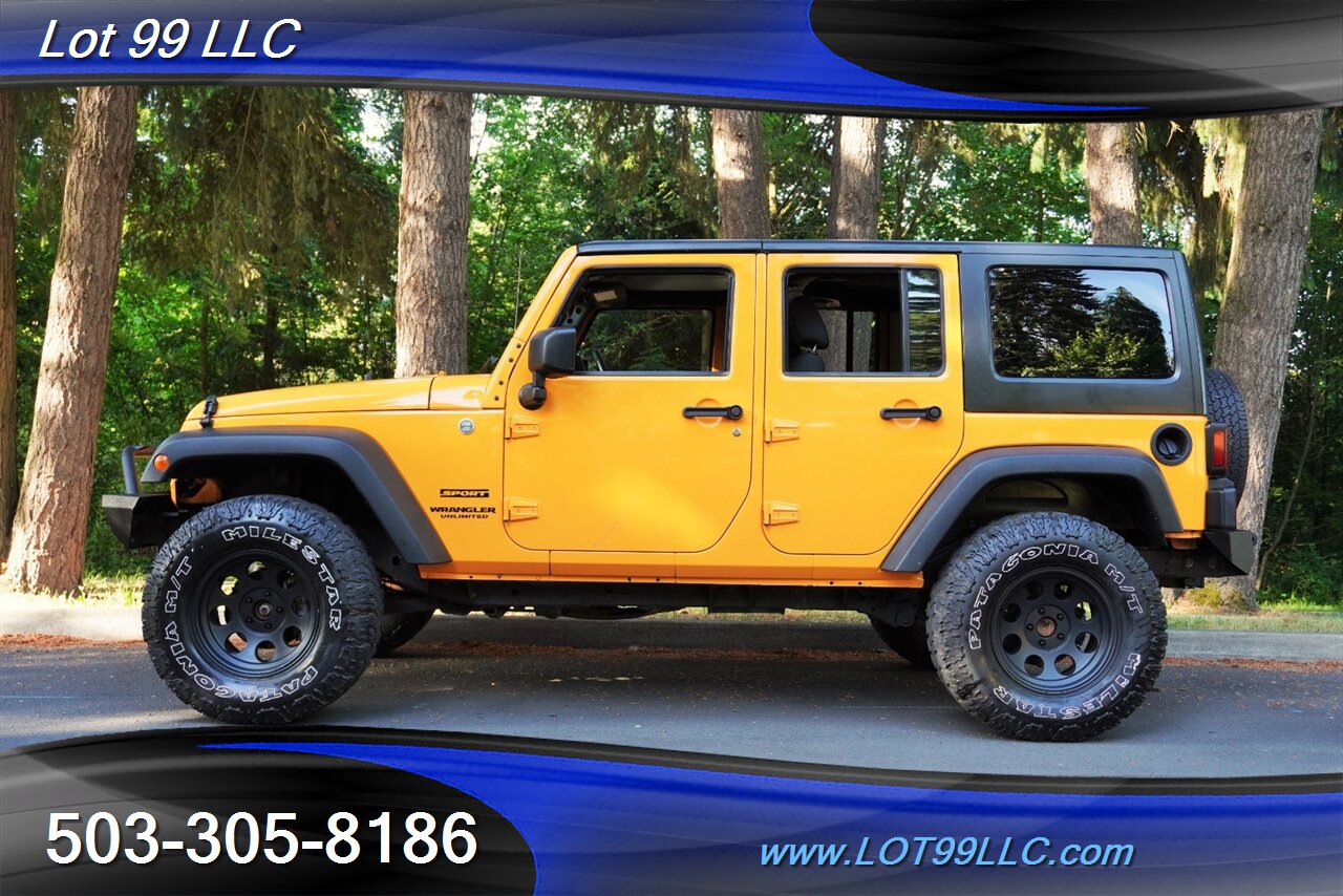 2012 Jeep Wrangler Unlimited Sport RHD 4X4 V6 Auto HARD TOP LIFTED  Premium Wheels Newer Tires RIGHT HAND DRIVE 1 OWNER - Photo 2 - Milwaukie, OR 97267