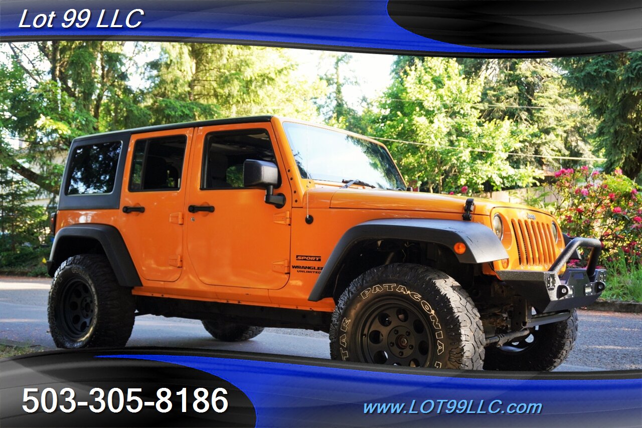 2012 Jeep Wrangler Unlimited Sport RHD 4X4 V6 Auto HARD TOP LIFTED  Premium Wheels Newer Tires RIGHT HAND DRIVE 1 OWNER - Photo 5 - Milwaukie, OR 97267