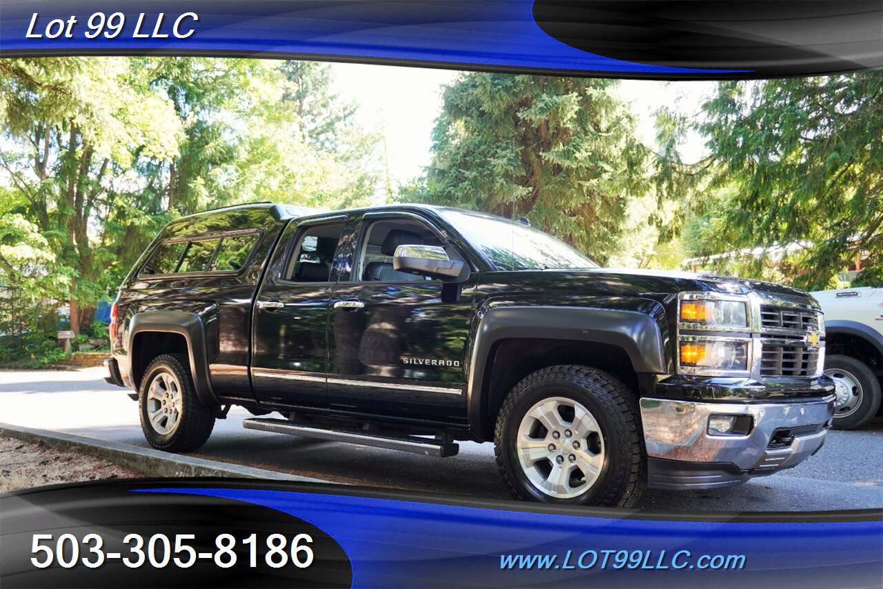 2014 Chevrolet Silverado 1500 LTZ 4X4 V8 5.3L Auto Heated Leather Seats GPS  MAtching Color Canopy Premium Wheels Newer Tires - Photo 7 - Milwaukie, OR 97267