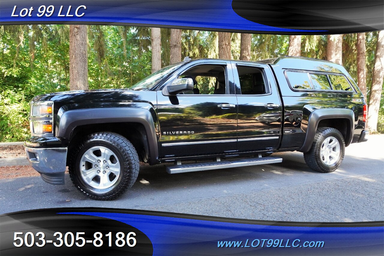 2014 Chevrolet Silverado 1500 LTZ 4X4 V8 5.3L Auto Heated Leather Seats GPS  MAtching Color Canopy Premium Wheels Newer Tires - Photo 5 - Milwaukie, OR 97267