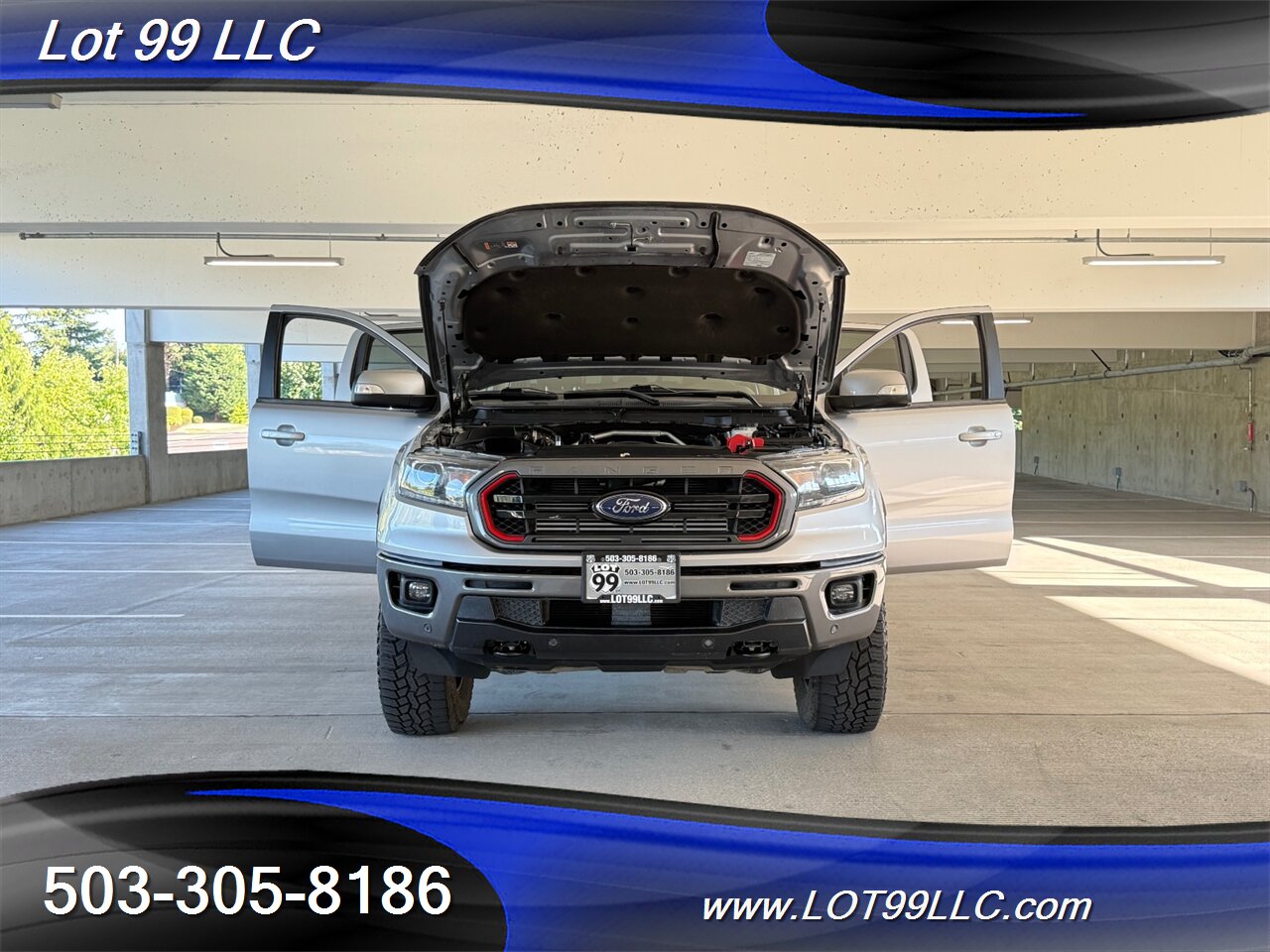 2021 Ford Ranger Lariat 4x4 Tremor Off Road Leather Navi Cam HD OFF-ROAD Suspension FOX SHOCKS Tech Package Adaptive Cruise Control - Photo 28 - Milwaukie, OR 97267