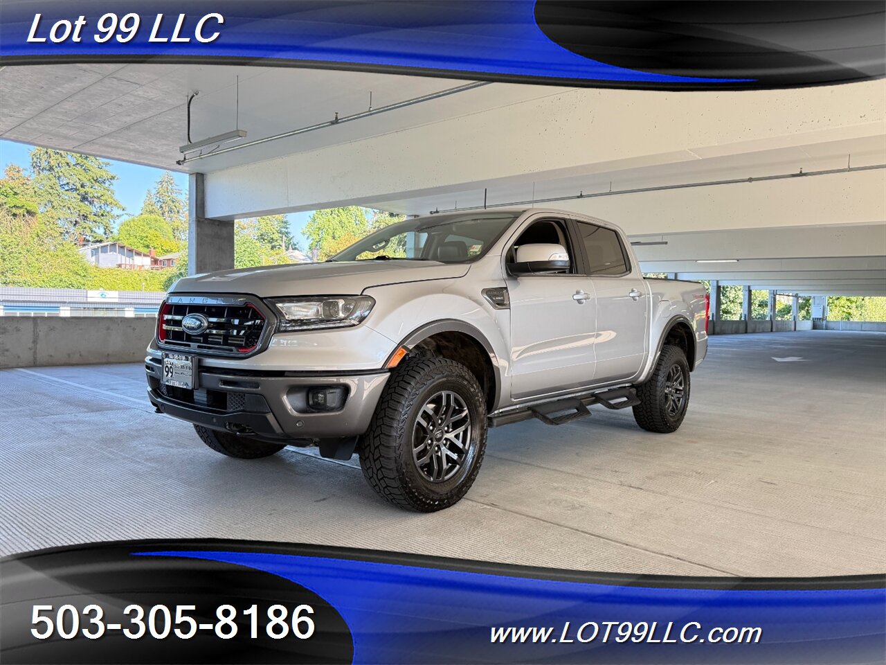 2021 Ford Ranger Lariat 4x4 Tremor Off Road Leather Navi Cam HD OFF-ROAD Suspension FOX SHOCKS Tech Package Adaptive Cruise Control - Photo 2 - Milwaukie, OR 97267