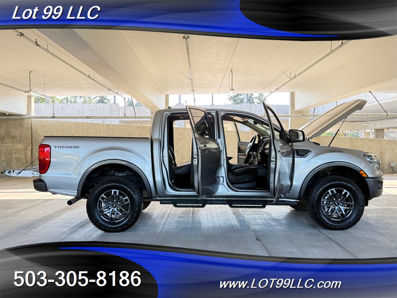 2021 Ford Ranger Lariat 4x4 Tremor Off Road Leather Navi Cam HD OFF-ROAD Suspension FOX SHOCKS Tech Package Adaptive Cruise Control - Photo 21 - Milwaukie, OR 97267