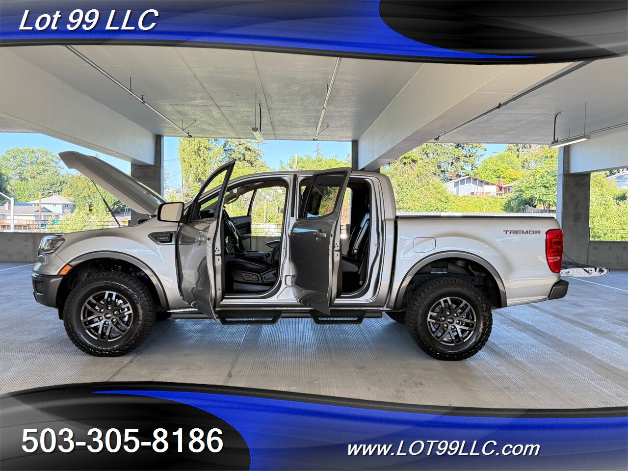 2021 Ford Ranger Lariat 4x4 Tremor Off Road Leather Navi Cam HD OFF-ROAD Suspension FOX SHOCKS Tech Package Adaptive Cruise Control - Photo 20 - Milwaukie, OR 97267
