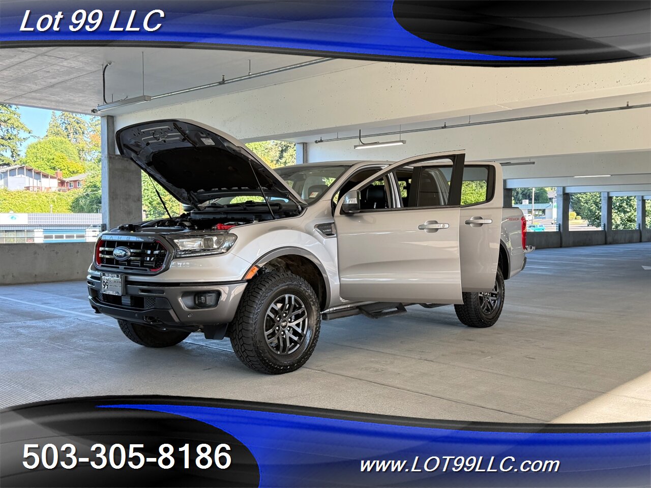 2021 Ford Ranger Lariat 4x4 Tremor Off Road Leather Navi Cam HD OFF-ROAD Suspension FOX SHOCKS Tech Package Adaptive Cruise Control - Photo 27 - Milwaukie, OR 97267